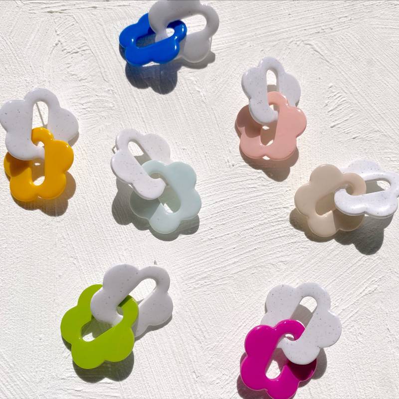 Blume Link Ohrringe Blume Link Ohrringe von LARICLAYCO