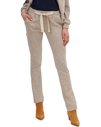 LARIME Damen Pulloverhose Cykoria beige Farbe Größe 42 von LARIME