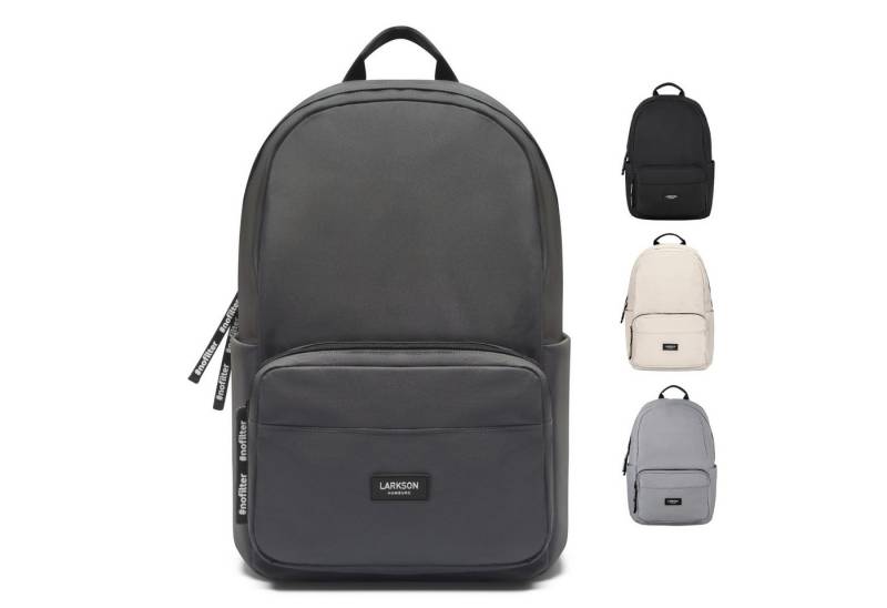 LARKSON Schulrucksack No 3 Rucksack Schule Mädchen Jungen Teenager (1-tlg), Seitentasche, Laptopfach, Wasserabweisend von LARKSON