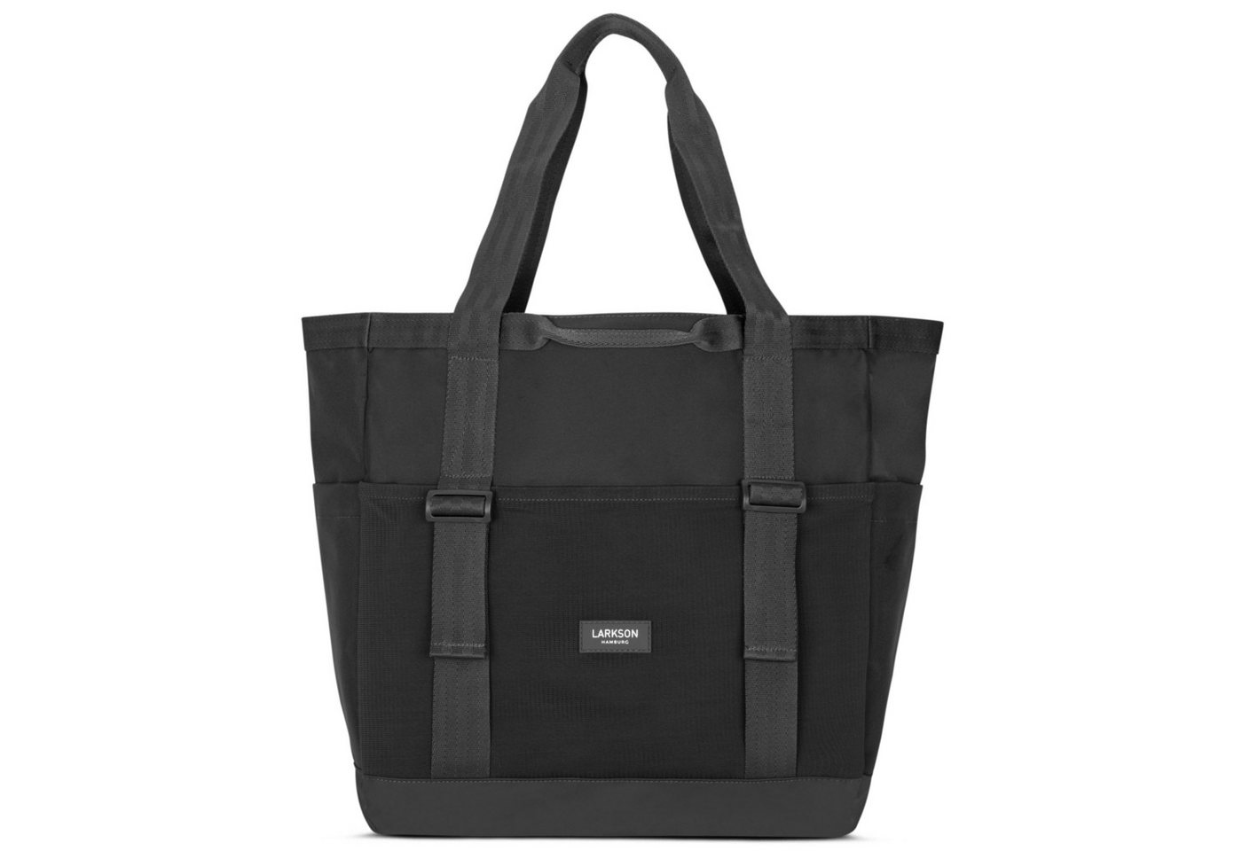 LARKSON Shopper Smilla Strandtasche für Damen und Herren (1-tlg), Große Beach Bag für Strand und Urlaub, Reißverschluss, Wasserabweisend von LARKSON