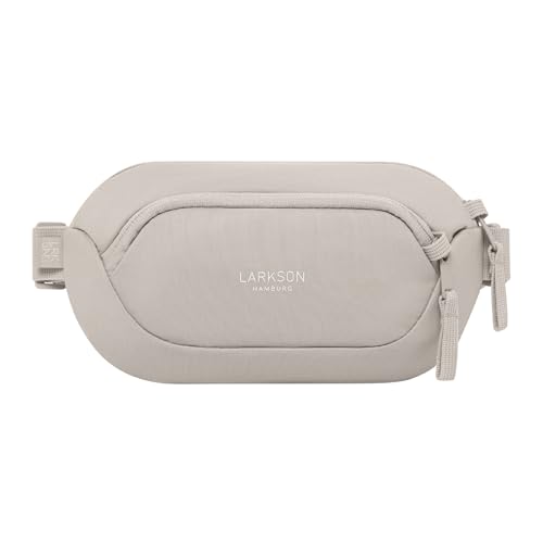 Larkson Sling Bag Herren & Damen Beige - Helge - Anti Diebstahl Umhängetasche mit RFID Blocker - Crossbody Bag Bauchtasche für Alltag & Reisen - Mesh Polsterung - Wasserabweisend von LARKSON
