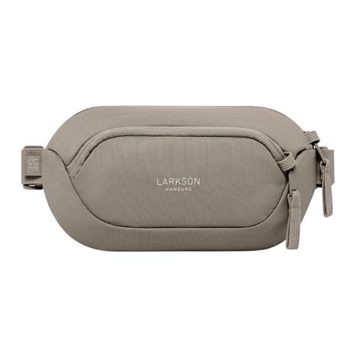 Larkson Sling Bag Herren & Damen Grau - Helge - Anti Diebstahl Umhängetasche mit RFID Blocker - Crossbody Bag Bauchtasche für Alltag & Reisen - Mesh Polsterung - Wasserabweisend von LARKSON