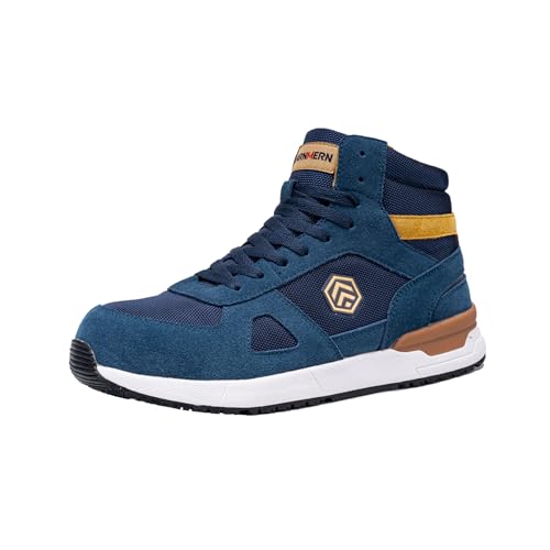 LARNMERN PRO Sicherheitsschuhe Leicht Arbeitsschuhe mit Stahlkappe rutschfest Schutzschuhe Ultramarin 42 EU LARNMERN PRO Sicherheitsschuhe Leicht Arbeitsschuhe mit Stahlkappe rutschfest Schutzschuhe Ultramarin 42 EU von LARNMERN PRO