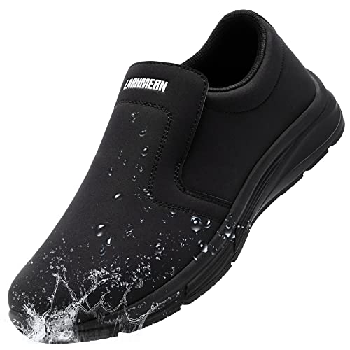 LARNMERN Kochschuhe rutschfeste Schuhe Herren Küche Arbeitsschuhe Wasserfeste Koch Slippers Schuhe Männer Loafers Berufsschuhe Non-Slip Chef OHNE-Stahlkappe,41.5EU LARNMERN Kochschuhe rutschfeste Schuhe Herren Küche Arbeitsschuhe Wasserfeste Koch Slippers Schuhe Männer Loafers Berufsschuhe Non-Slip Chef OHNE-Stahlkappe,41.5EU von LARNMERN