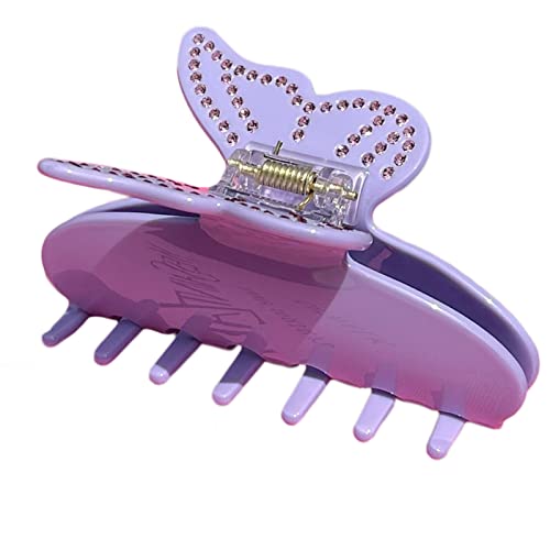 Große Haarklammer für Schmetterlingsklammer, Klauenklammer, weiblich, rutschfest, modisches Haar für den Kopf, Accessoires, Damen-Haarspangen für dickes Haar, Schmetterlings-Haarspangen, Haarspangen Große Haarklammer für Schmetterlingsklammer, Klauenklammer, weiblich, rutschfest, modisches Haar für den Kopf, Accessoires, Damen-Haarspangen für dickes Haar, Schmetterlings-Haarspangen, Haarspangen von LARUISEE