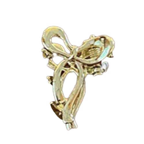 Mini-Haarklammer für Damen, Bananen-Haarspange, Metallic-Schleife, Haar-Clips, Haarstyling-Zubehör, Haarspange für Damen Mini-Haarklammer für Damen, Bananen-Haarspange, Metallic-Schleife, Haar-Clips, Haarstyling-Zubehör, Haarspange für Damen von LARUISEE