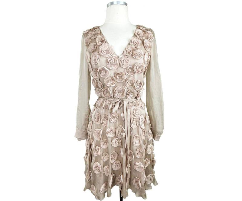 Valentino Altrosa Seidenkleid Valentino Altrosa Seidenkleid von LARVintage