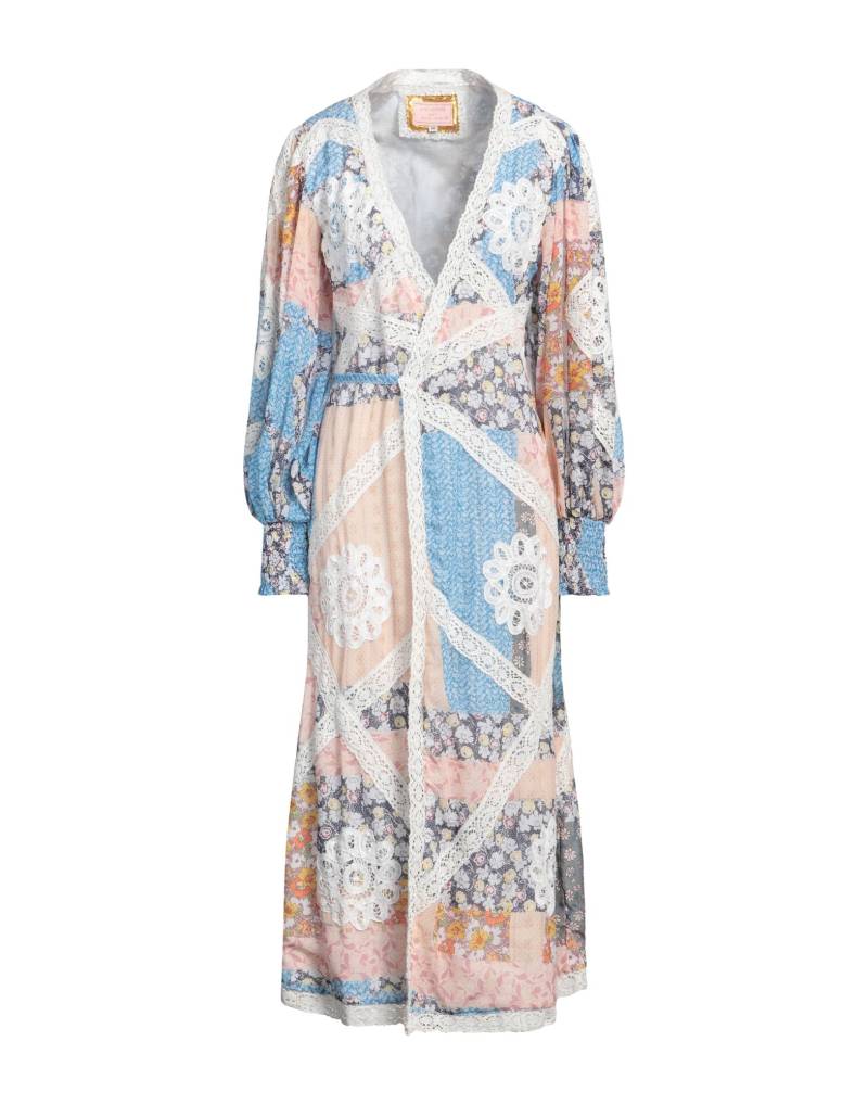 LAS NOCHES IBIZA by ERIC & JACK Maxi-kleid Damen Azurblau von LAS NOCHES IBIZA by ERIC & JACK