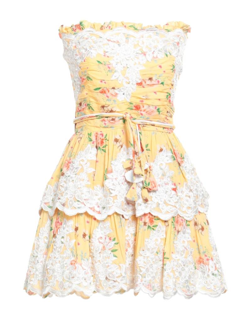 LAS NOCHES IBIZA by ERIC & JACK Mini-kleid Damen Gelb von LAS NOCHES IBIZA by ERIC & JACK