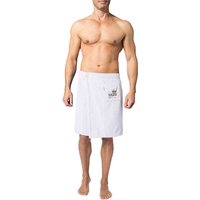 LASA Herren Kilt weiß Baumwolle unifarben von LASA