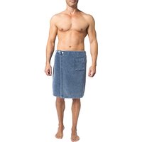 LASA Herren Bademäntel/-tücher blau unifarben von LASA