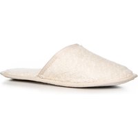 LASA Herren Pantoffeln Weiß Textil von LASA