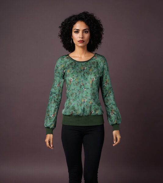Bluse NEW.Bird aus Bio Baumwolle von Lasalina von LASALINA