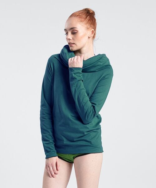 LASALINA 4inONE Original - Kapuzenkleid & Pullover aus Biobaumwolle von LASALINA