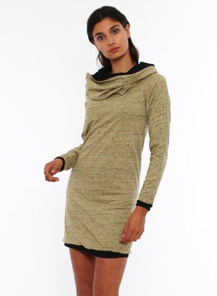 LASALINA 4inONE meliert - Kleid & Pullover in Einem! diverse Farben von LASALINA