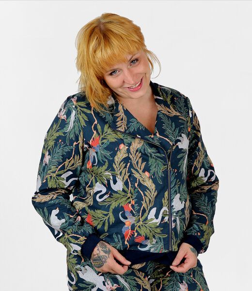 Blouson SWANJA aus Bio Baumwolle von Lasalina von LASALINA