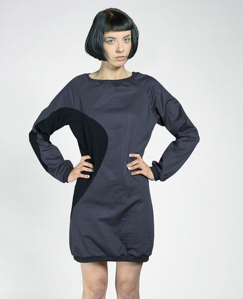 LASALINA UNIKAT - Elegantes SATIN Sommerkleid von LASALINA