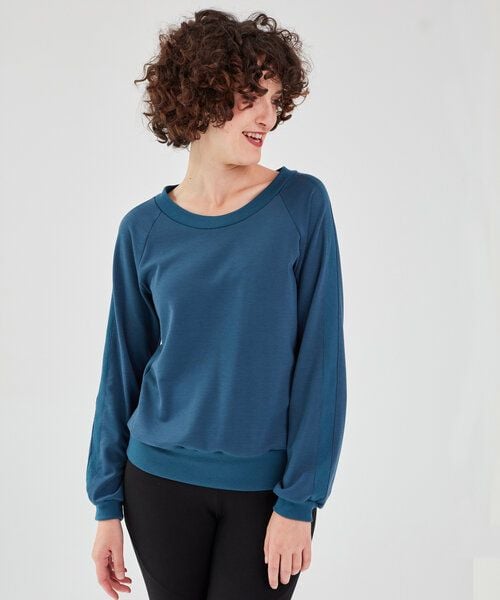 LASALINA Pullover aus Plastikflaschen & Bio Baumwolle von LASALINA