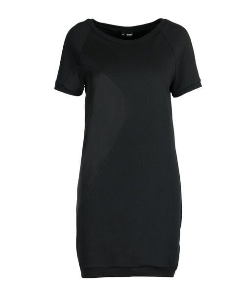 LASALINA UNIKAT- Warmes Kurzarmkleid aus Baumwolle & Tencel von LASALINA