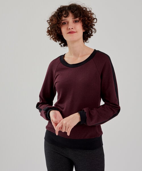 Sweatshirt aus Tencel TM & Bio Baumwolle von Lasalina von LASALINA