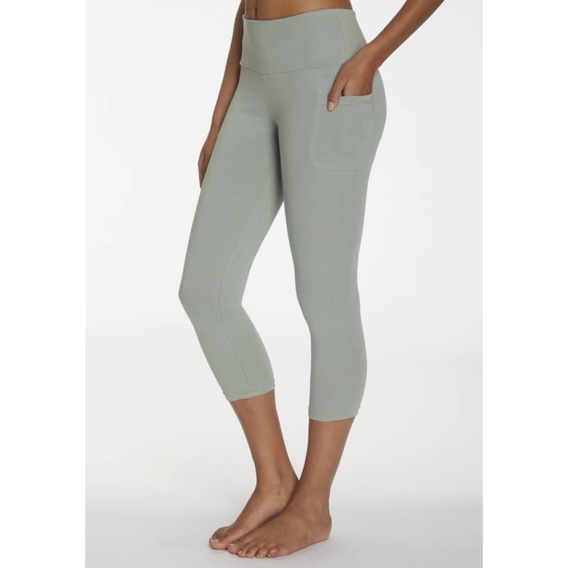 LASCANA ACTIVE 3/4-Leggings Damen mint Gr.36/38 von LASCANA ACTIVE
