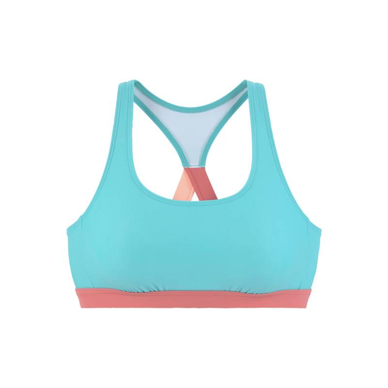 LASCANA ACTIVE Bustier-Bikini-Top Damen türkis Gr.32 Cup A/B von LASCANA ACTIVE