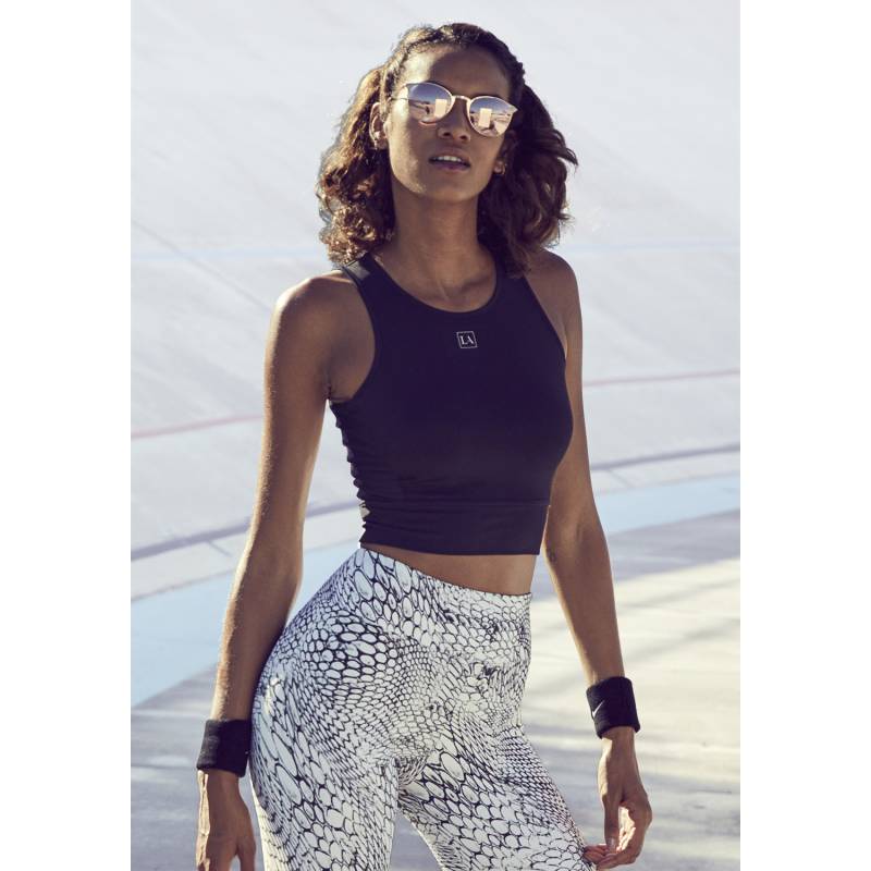 LASCANA ACTIVE Funktionsshirt Damen schwarz Gr.L (44/46) von LASCANA ACTIVE