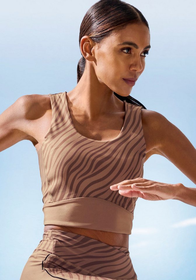 LASCANA ACTIVE Crop-Top Sporttop mit Cut-Outs von LASCANA ACTIVE