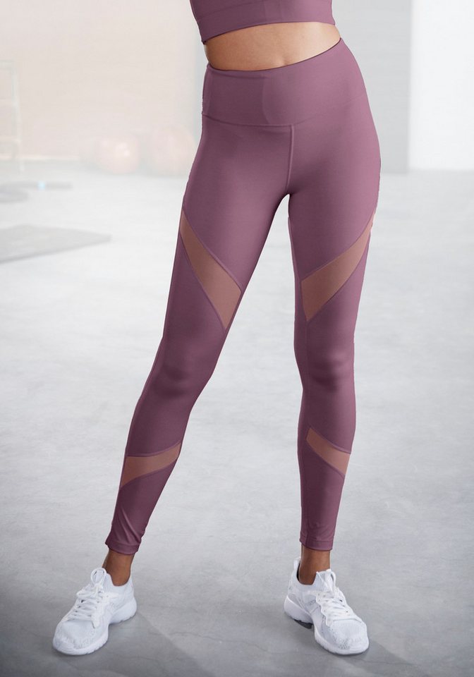 LASCANA ACTIVE Funktionsleggings -Sport Leggings mit kleiner Raffung, Loungewear von LASCANA ACTIVE