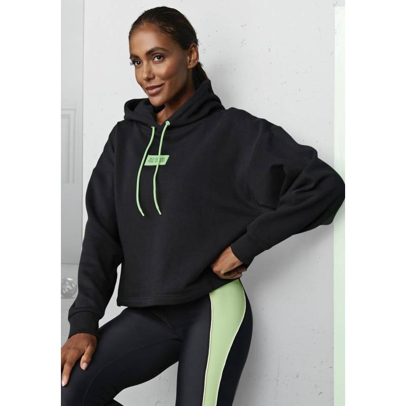 LASCANA ACTIVE Hoodie Damen schwarz Gr.M (40/42) von LASCANA ACTIVE