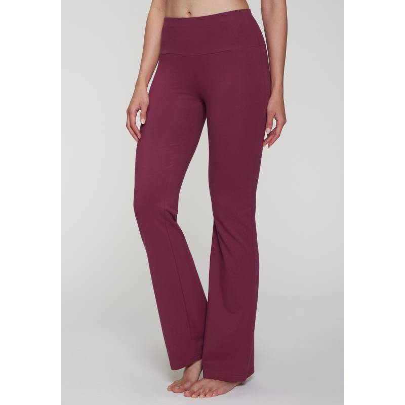 LASCANA ACTIVE Jazzpants Damen beere Gr.44/46 von LASCANA ACTIVE