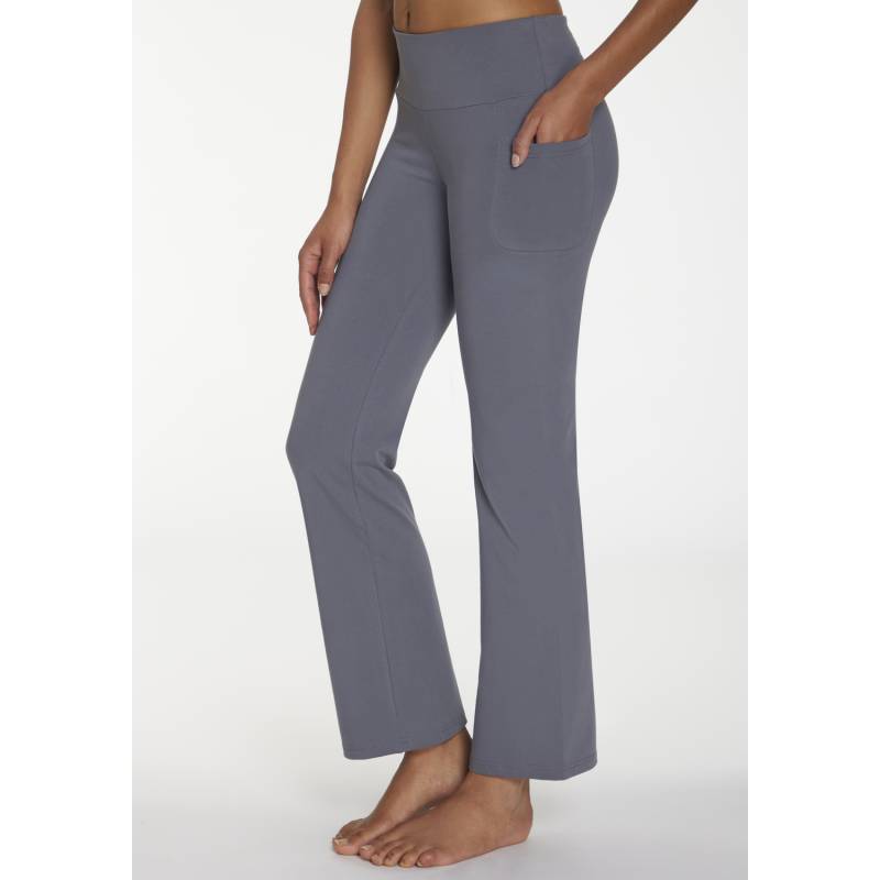 LASCANA ACTIVE Jazzpants Damen grau blau Gr.40/42 von LASCANA ACTIVE