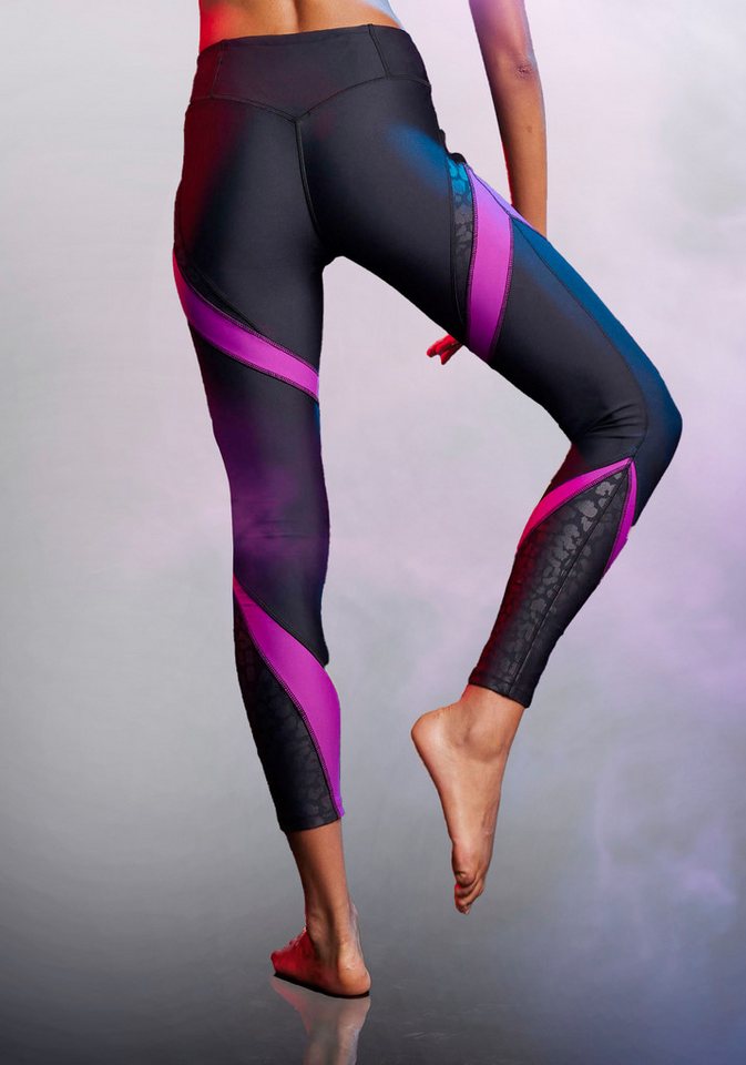 LASCANA ACTIVE Leggings mit Leo- und Farbeinsätzen von LASCANA ACTIVE