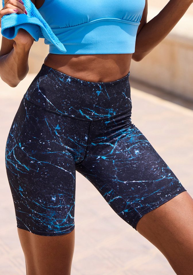 LASCANA ACTIVE Shorts Abstrakte Musterung von LASCANA ACTIVE