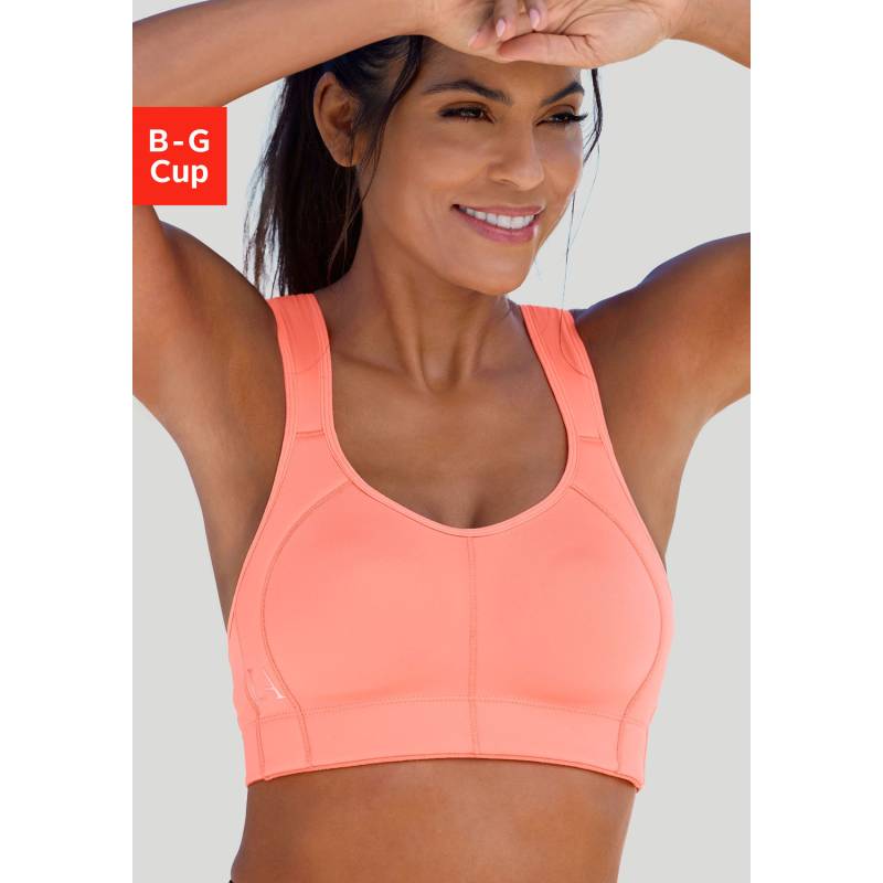 LASCANA ACTIVE Sport-BH Damen neon orange Gr.105G von LASCANA ACTIVE