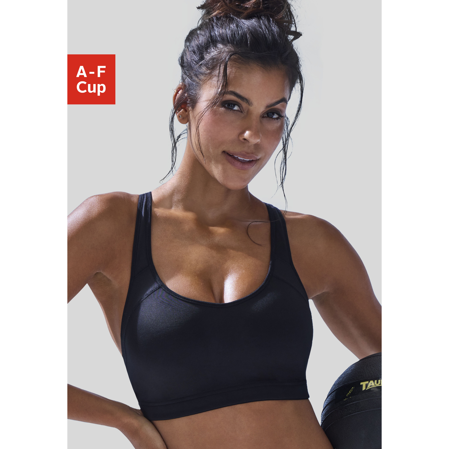 LASCANA ACTIVE Sport-BH Damen schwarz Gr.75C von LASCANA ACTIVE