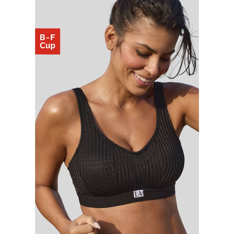 LASCANA ACTIVE Sport-BH Damen schwarz Gr.75E von LASCANA ACTIVE