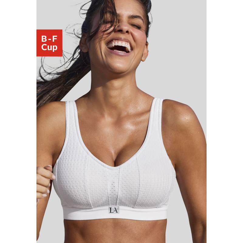 LASCANA ACTIVE Sport-BH Damen weiß Gr.80E von LASCANA ACTIVE