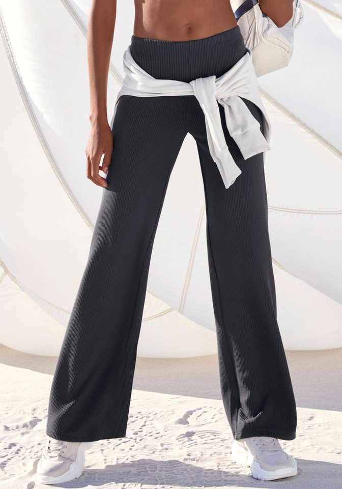 LASCANA ACTIVE Sporthose aus elastischer Rippstruktur von LASCANA ACTIVE