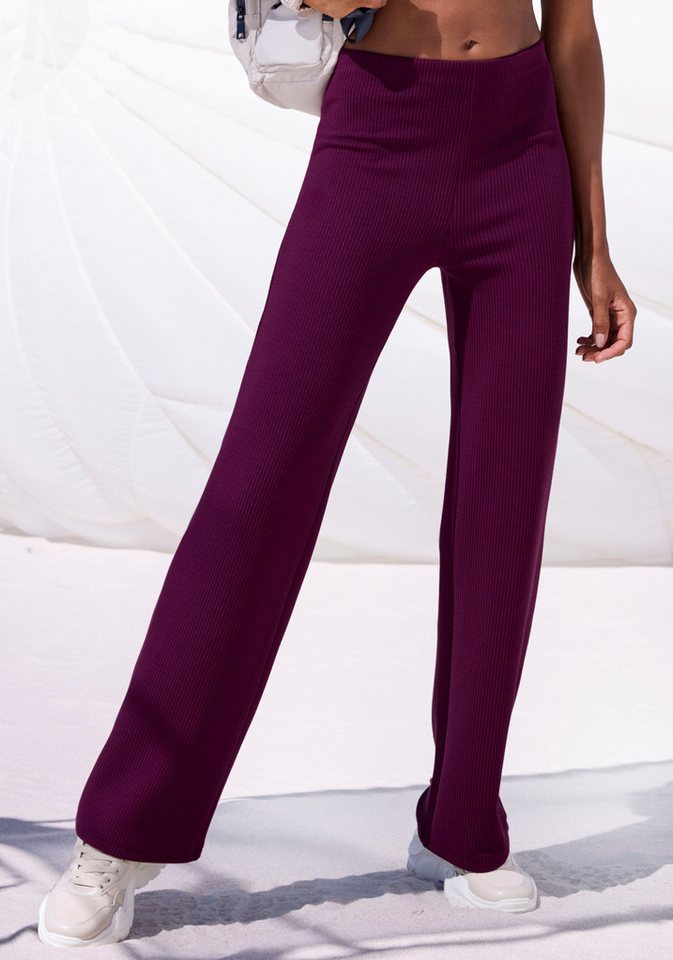 LASCANA ACTIVE Sporthose aus elastischer Rippstruktur von LASCANA ACTIVE