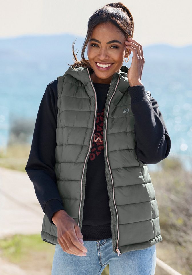 LASCANA ACTIVE Steppweste mit Reißverschlusstaschen von LASCANA ACTIVE