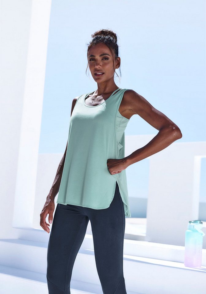 LASCANA ACTIVE Tanktop Sporttop mit Mesheinsatz und Racerback von LASCANA ACTIVE