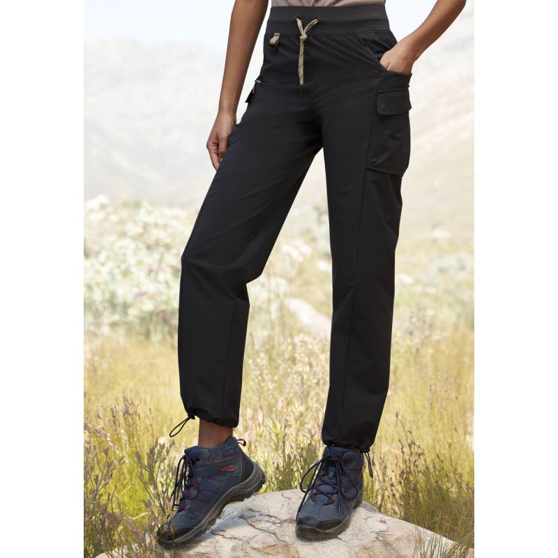 LASCANA ACTIVE Trekkinghose Damen schwarz Gr.46 von LASCANA ACTIVE