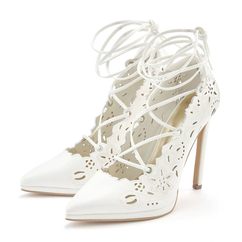 LASCANA BELLE AFFAIRE High-Heel-Pumps Damen weiß Gr.36 von LASCANA BELLE AFFAIRE