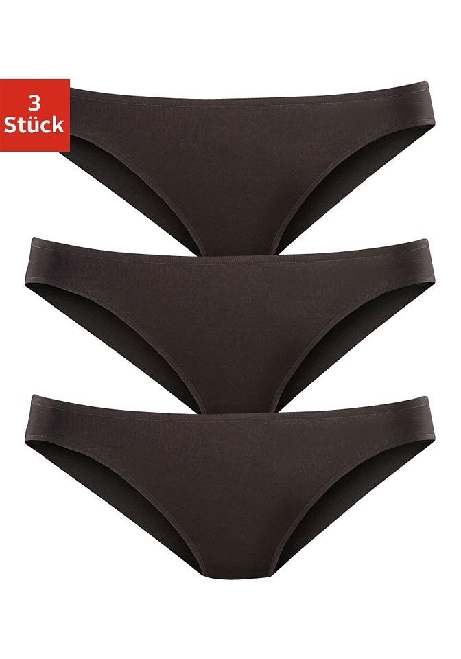 LASCANA Bikinislip aus hochwertiger Modal-Qualität (3er-Pack) von LASCANA