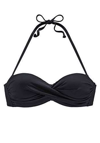 Lascana Damen Bügel-Bandeau-Top »Italy« mit seitlichen Stäbchen von Lascana