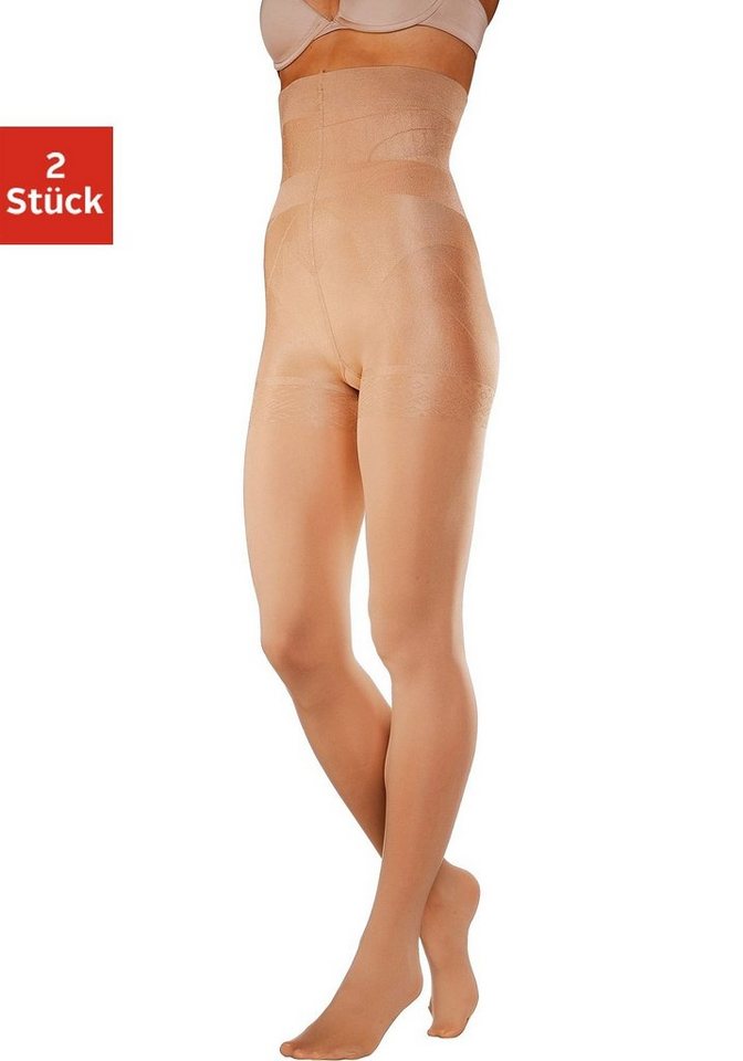 LASCANA Feinstrumpfhose 40 DEN (2 St) Bodyshaper mit extrahohem Bund von LASCANA