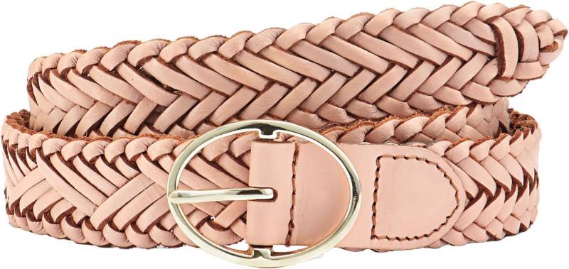 LASCANA Ledergürtel Hüftgürtel Flechtgürtel, Hosengürtel, Gürtel aus Leder für Jeans & Kleider von LASCANA