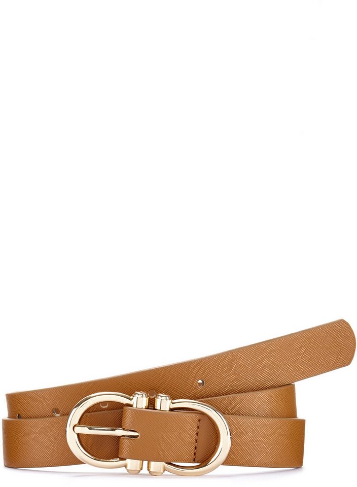 LASCANA Hüftgürtel Hosengürtel mit modischer Schnalle VEGAN, Gürtel, Jeansgürtel von LASCANA