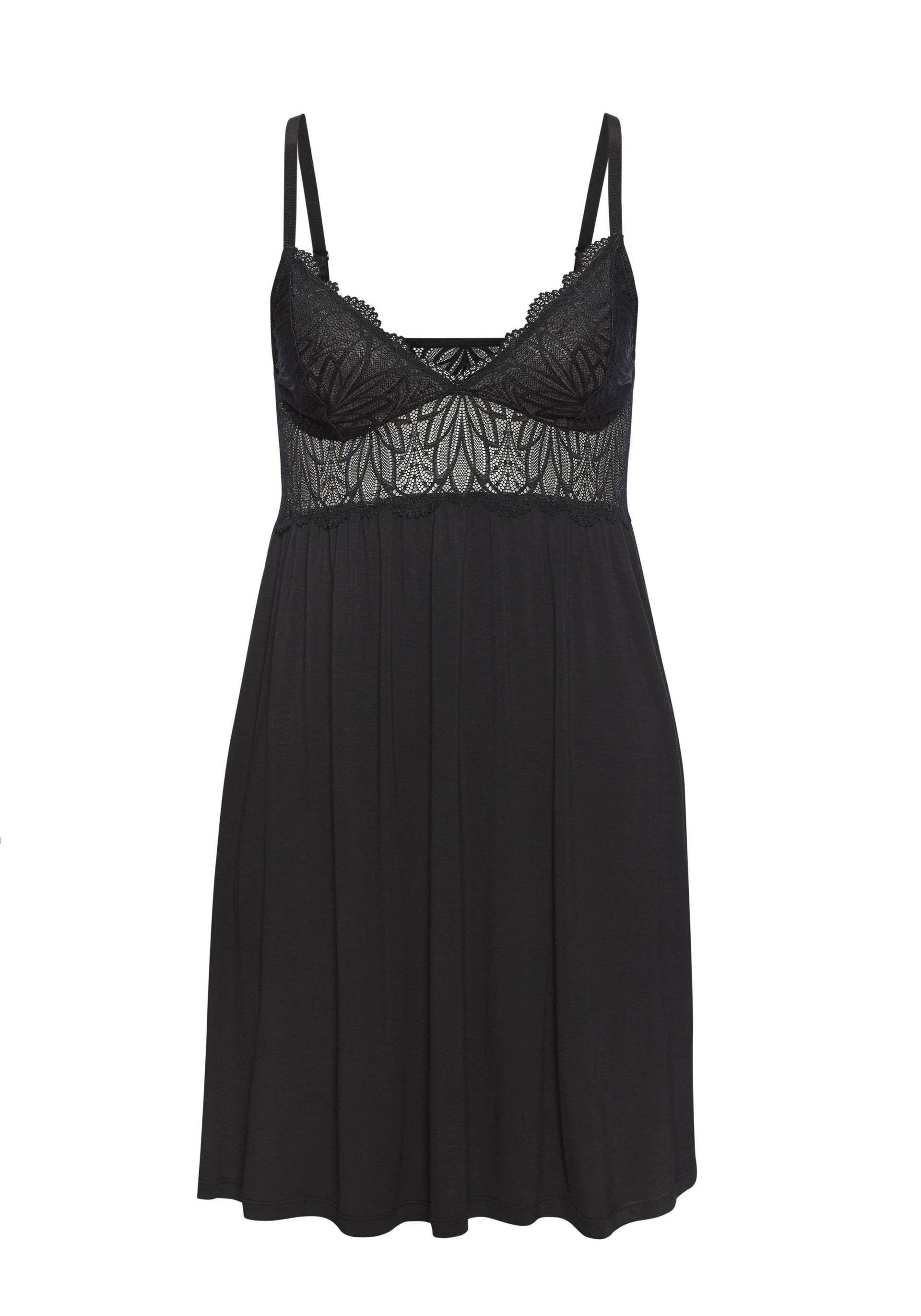 LASCANA - LASCANA LAS Curvy Capsule Neglige black - Gr. - 32/34 von LASCANA